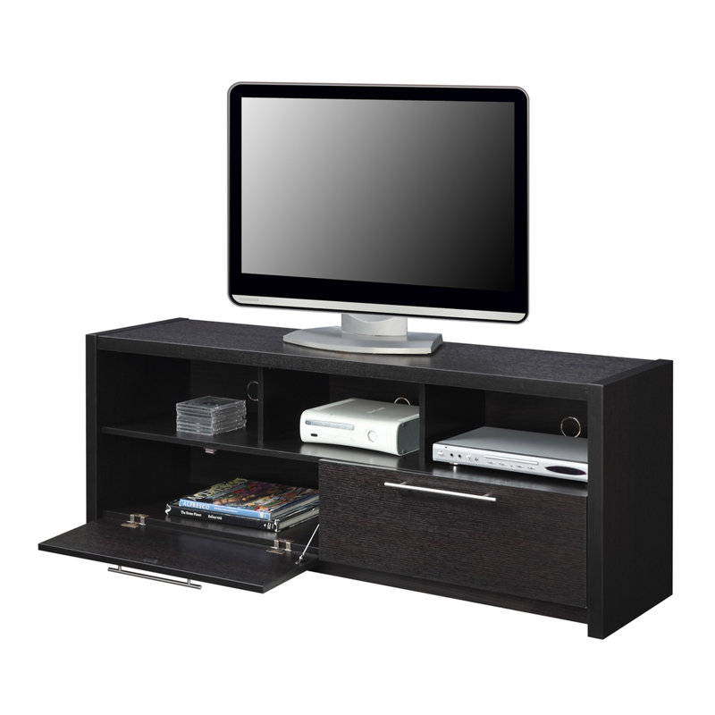 Meuble télé pour téléviseur de 65 po ou moins Besmir, Espresso