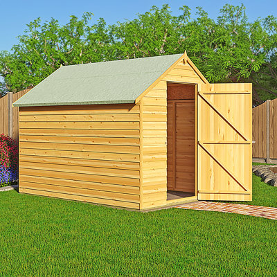 Super Value Overlap Shed 8x6 SD