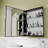 Surface-mounted/Recessed Mirror Cabinet with Mirror with Adjustable Shelf-18322969