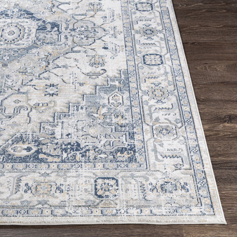 Blannie Floral Machine Tufted Area Rug, Rectangle 160 x 220 cm