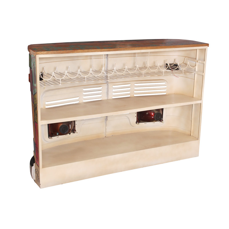 Sebeka 160 cm Wine Bar Cabinet