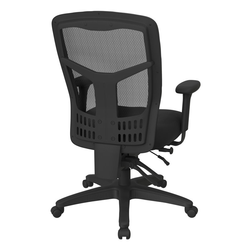 ProGrid Polyester Blend Task Chair, Icon - Black