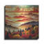  «Mountains Fall Landscape 3» par Rey Klimt, art mural en métal, 24 po x 24 po-1270311977