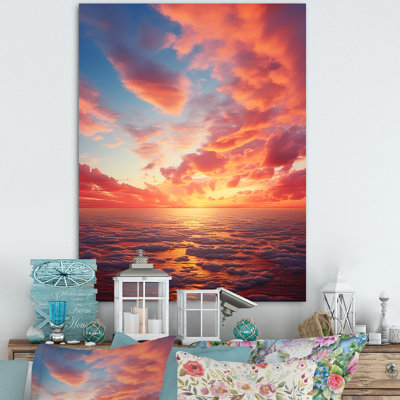 «Tillery Ocean Sunrise» sur toile