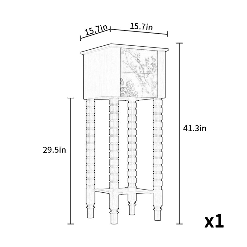Armoire d'appoint Simple Fashion