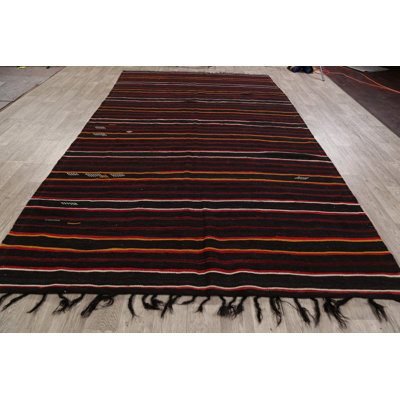 Annedore Wool Striped Indoor Rug