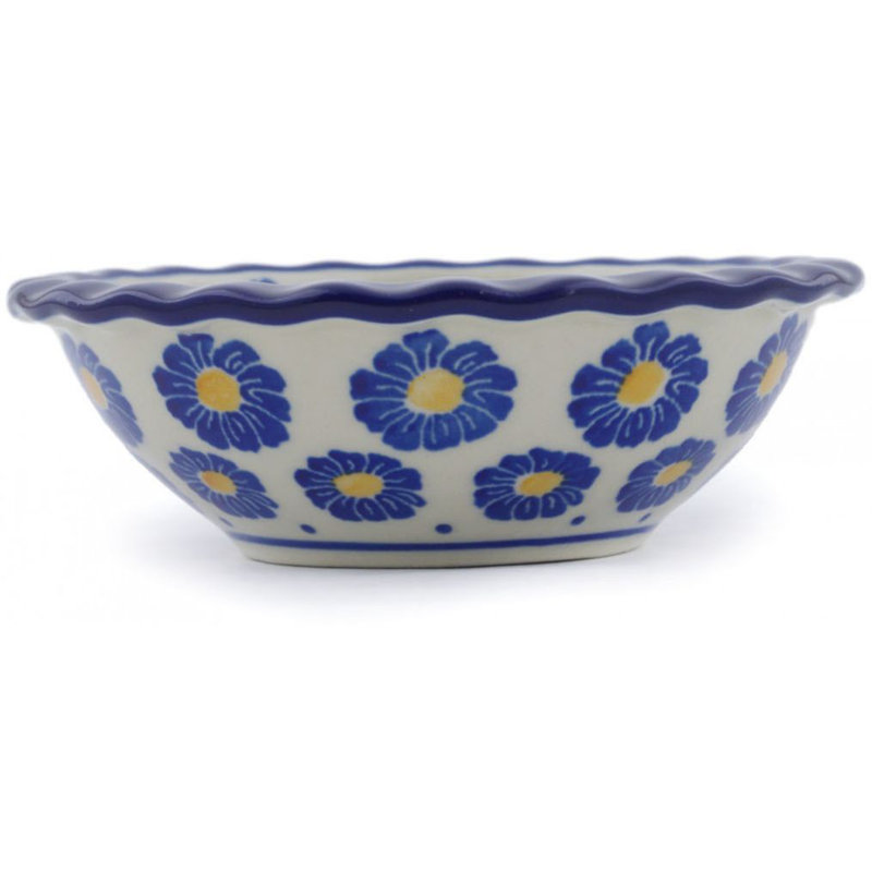 Polish Pottery Stoneware 4 oz Salad Bowl
