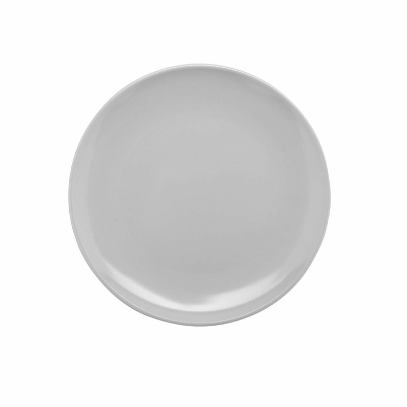 GE Assiette ronde 7,75 "en mélamine, blanc Enterprises CS-6100-W (paquet de 12)