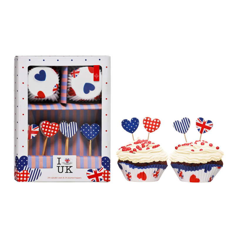 The Party Aisle Non-Stick Paper Baking Cup with Lid
