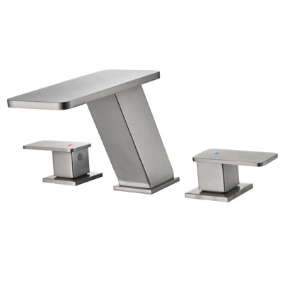 Robinet pour salle de bain à poignée large avec drain