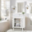 AHYKK-SW000102 - Meuble-lavabo de 24 po avec lavabo supérieur, porte et meuble-lavabo