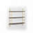 Triple Shelf, Walnut/Yellow-1285988821