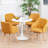 Fegan Swivel Linen Upholstered Back Side Chair-879140303-913849422