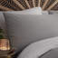 Tate Polyester Solid Colour Duvet Cover Set with Pillowcases Included-1245130492-1245130491