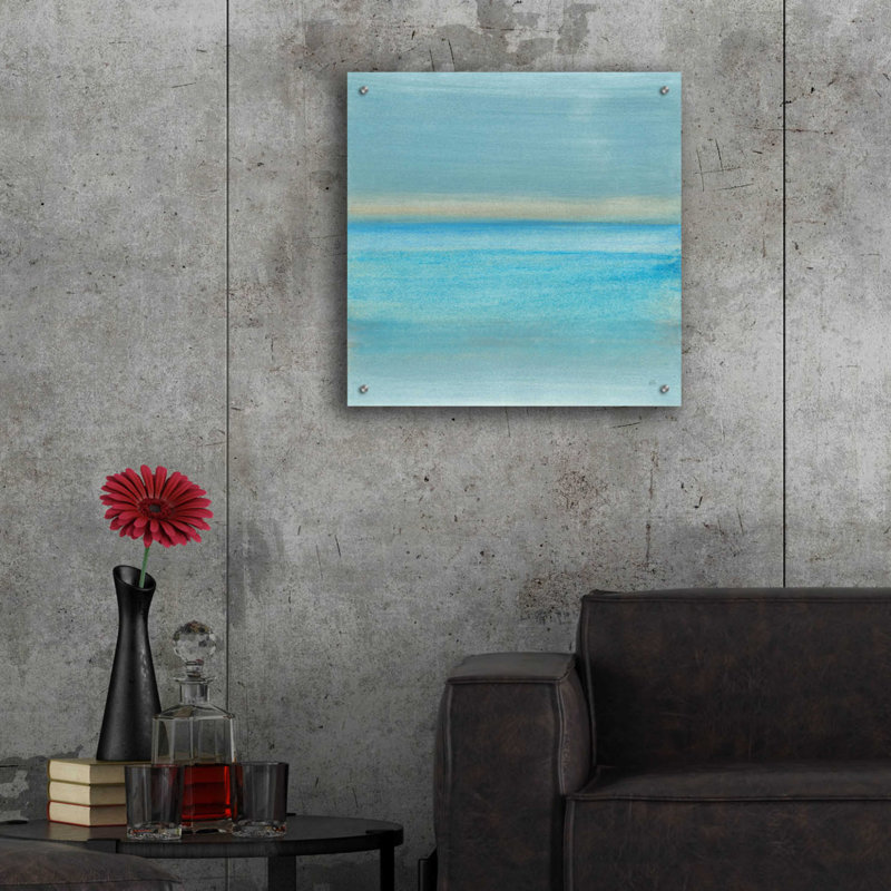«Coastal Abstraction VI» par Chris Paschke, H 24 po x l 24 po x P 0,2 po