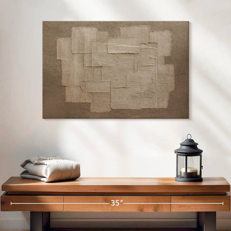 Blended Neutrals, 16" H x 24" W