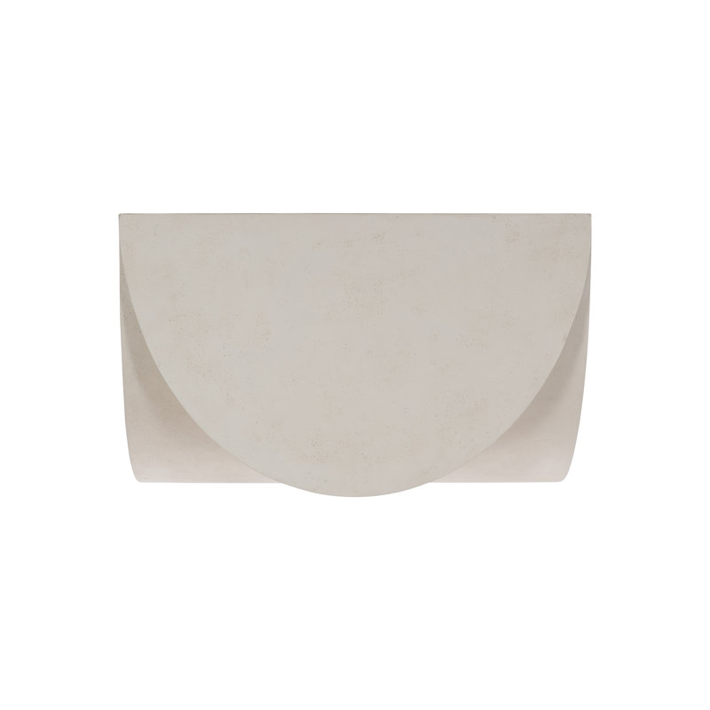 Lunula Stone Block End Table