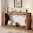 63 Inches Console Table with Storage-893339218