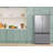 Samsung Stainless Steel Kitchen Package with 32 cu. ft. Mega Capacity 3-Door French Door Refrigerator with Electric Range-109211746-109211748