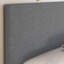 Lit plateforme en lin Boyd Sleep Milan | Tête de lit réglable | Structure en bois | Capacité de 700 lb | Style campagnard moderne-1852303860-1852303858