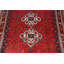 Tapis traditionnel rouge fait à la main 5 x 6