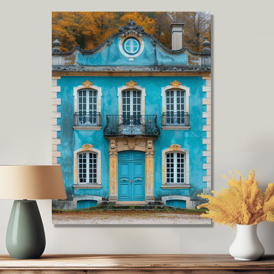 Art mural doré, maison enchantée en Irlande - Chateaus