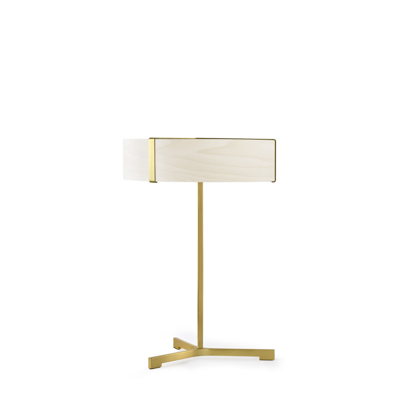 Thesis LED Table Lamp, Ivory White, Matte Black
