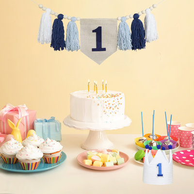 Tassel Banners 1st Birthday Tassel Banners 1st Birthday Hat Party Birthday Decoration