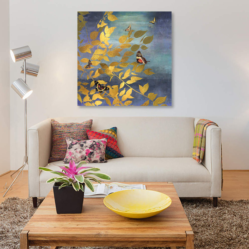 «Meadow View», reproduction sur toile, H 48 po x l 48 po x P 1,5 po, Pas de tapis, Toile tendue