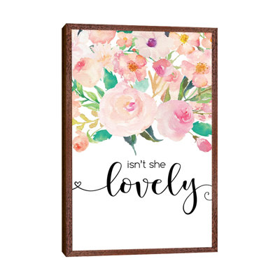 Isn't She Lovely - Painting on Canvas