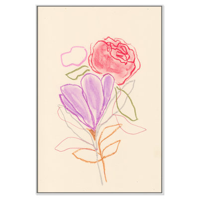Simple Floral "Simple Floral III" Print