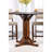 Ezequias 4 - Person Pedestal Dining Set
