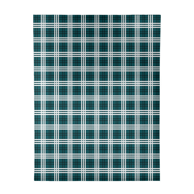 Tapis écossais vert, Rectangle 8 pi x 10 pi