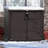 4 ft. 3 in. W x 2 ft. 5 in. D Plastic Horizontal Garbage Shed-51219928