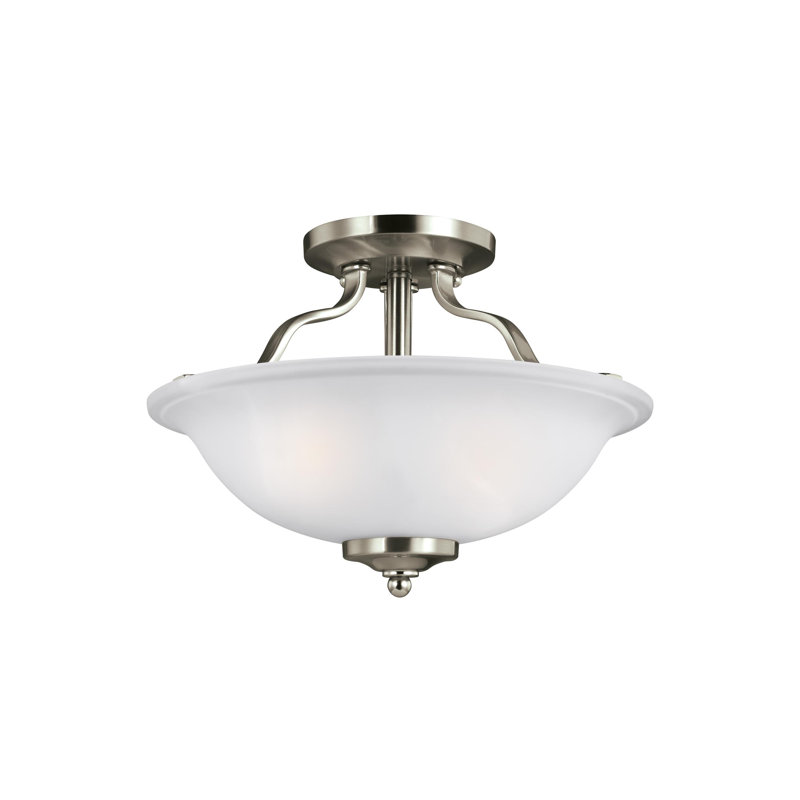 Emmons 2 - Light Single Pendant, Brushed Nickel, No