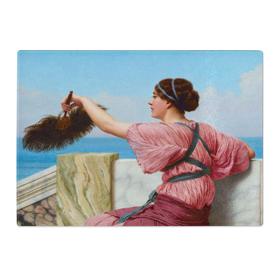 A Signal by John William Godward Chopping Board