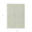 Tapis intérieur / extérieur vert géométrique lavable 5 pi x 8 pi artichaut