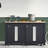 ProGarage 3 Piece Cabinet & Workbench Table Set