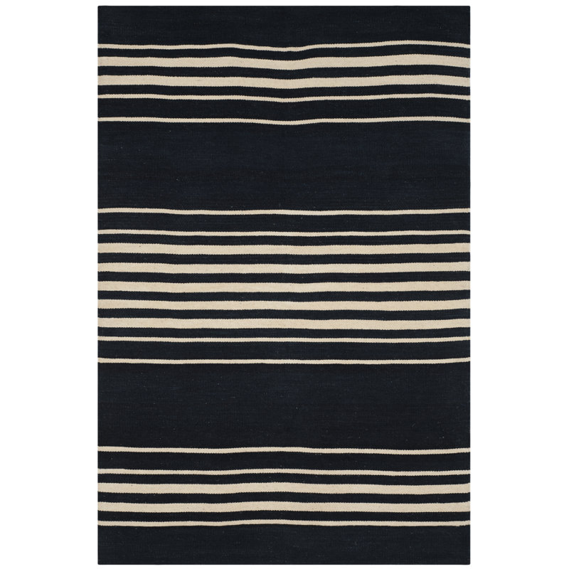 Bluff Wool Striped Area Rug, Rectangle 4' x 6'