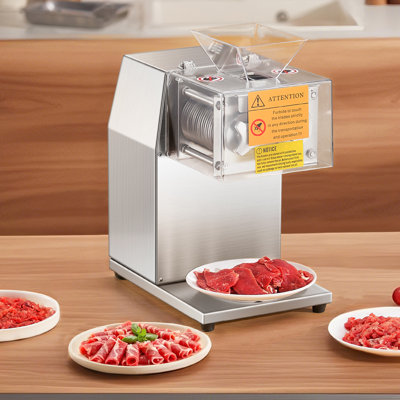 Electric Meat Cutter Machine 850W Commercial Meat Slicer for Kitchen Restaurant