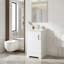 Meuble-lavabo de 20 po avec lavabo, armoire de porte et tablettes réglables-102619246