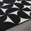 Tapis noir / blanc Bairo-86811377