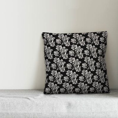 Floral Throw Pillow