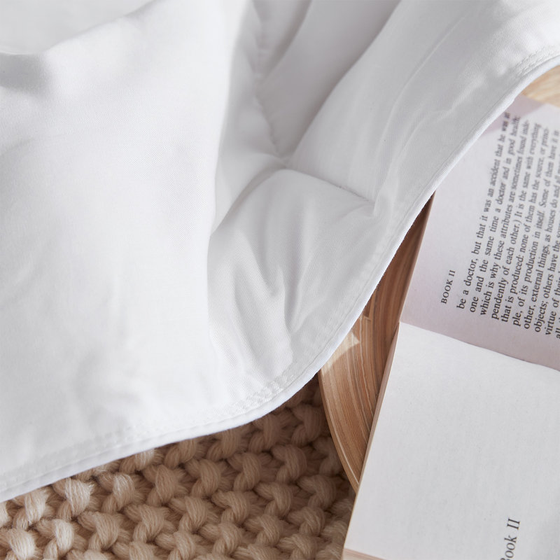 Cooling Lightweight Coma Inducer Oversized Comforter, Queen Comforter + 2 Standard Shams, White