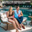 Causeuse de patio de 53,15 po de largeur Lelsie-558372295