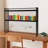 45.28 Inch Desktop Bookshelf, 2 Tier Metal Storage Shelf Organizer for Office Desk Books and Files