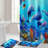 Animal Print Shower Curtain with Hooks Included