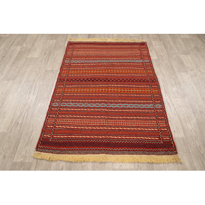 Striped Kilim  Area Rug 3x5