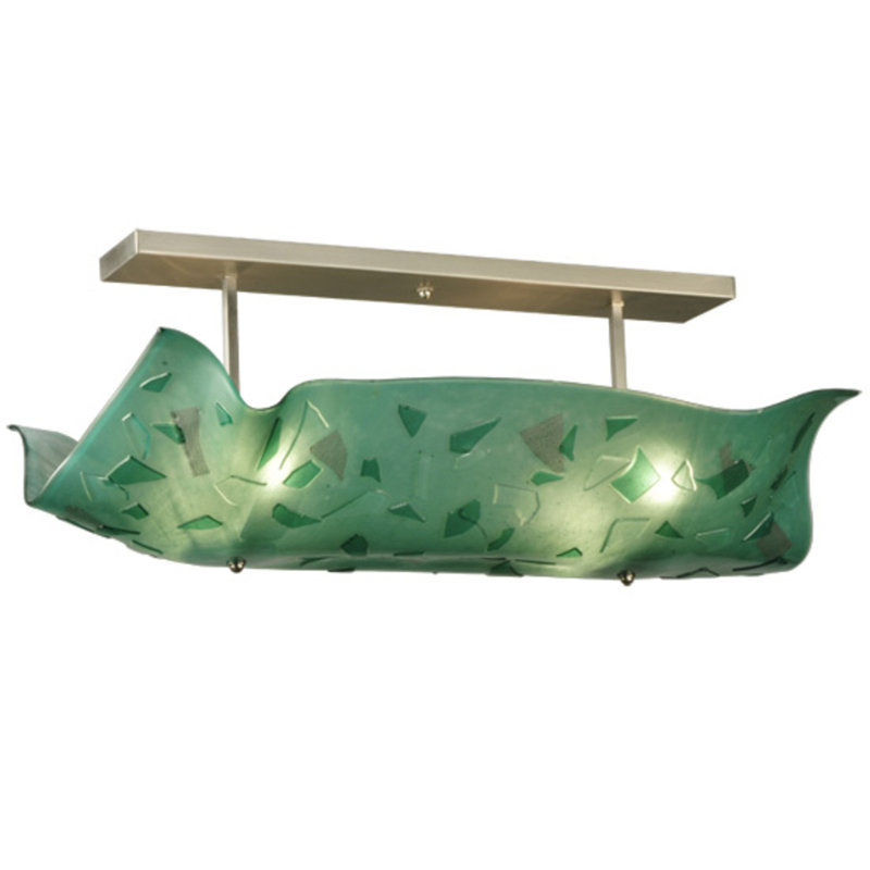 Metro Fusion 4 - Light Semi Flush Mount