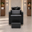 Fauteuil de shampoing haut de gamme, bac à shampoing et ensemble fauteuil pour salon de coiffure, fauteuil de shampoing professionnel avec coussin et éponges à mémoire de forme